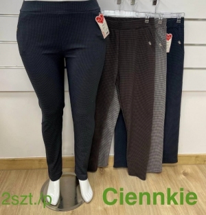 Spodnie materiałowe damskie (2XL-6XL) TP5681
