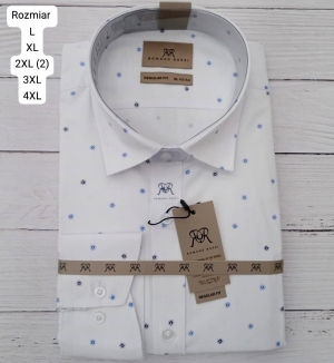 Koszule męskie na długi rękaw - Tureckie (L-4XL) DH15976