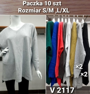 Bluzki damskie długi rękaw (S/M-L/XL) TP413