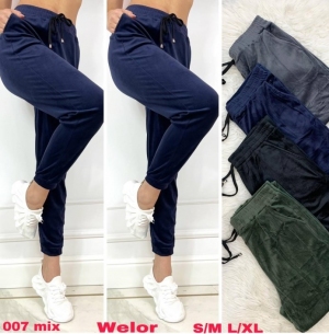 Spodnie welurowe damskie (S-XL) TP21605