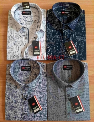 Koszule męskie na krótki rękaw (M-3XL) DH14518
