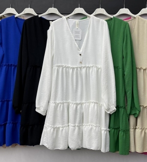 Sukienki damskie długi rękaw - Włoskie (Standard) TP5492