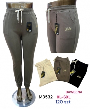 Spodnie materiałowe damskie (XL-6XL) TP4289