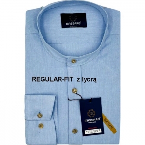 Koszule męskie na długi rękaw - Tureckie (L-3XL) DH19057