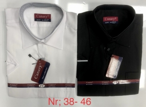 Koszule męskie na krótki rękaw (38-46) DH15043