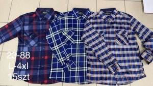 Koszule męskie na długi rękaw (L-4XL) NG2794