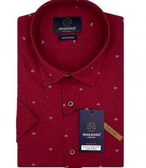 Koszule męskie krótki rękaw - Tureckie (3XL-6XL) DH19077