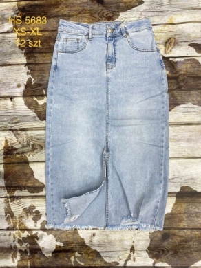 Spódnice damskie jeansowe (XS-XL) TP10392