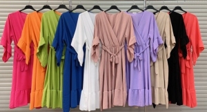 Sukienki damskie długi rękaw - Włoskie (Standard) TP6902
