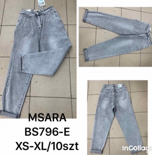 Spodnie jeansowe damskie (XS-XL) TP2370