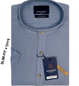 Koszule męskie krótki rękaw - Tureckie (M-2XL) DH19201