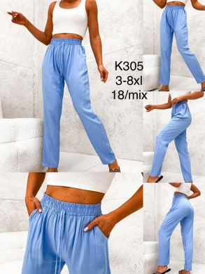 Spodnie alladynki damskie (3XL-8XL) TP5316