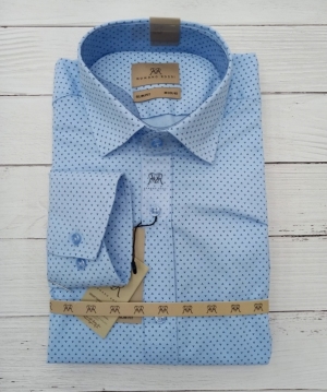 Koszule męskie na długi rękaw - Tureckie (L-4XL) DH15978