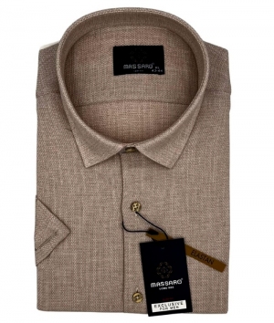Koszule męskie krótki rękaw - Tureckie (M-2XL) DH19193