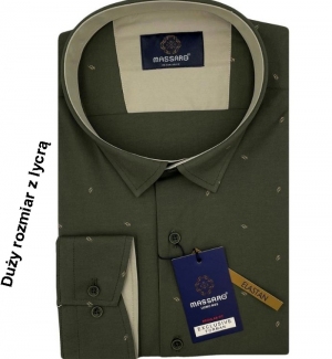 Koszule męskie na długi rękaw - Tureckie (3XL-6XL) DH19082