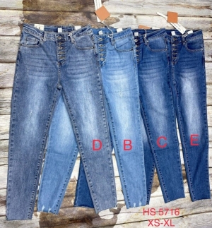 Spodnie jeansowe damskie (XS-XL) TP9139