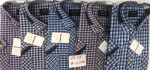 Koszule męskie na krótki rękaw (M-3XL) DH15075