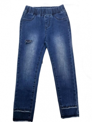 Spodnie jeansowe dziewczęce (4-12) TP29756