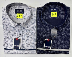 Koszule męskie na krótki rękaw - Tureckie (M-3XL) DH15087
