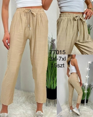 Spodnie materiałowe damskie (3XL-7XL) DH11992