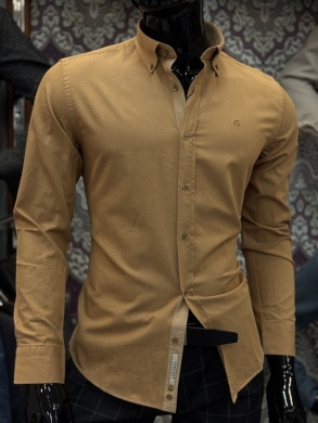 Koszule męskie na długi rękaw - Tureckie (M-3XL) NG4007