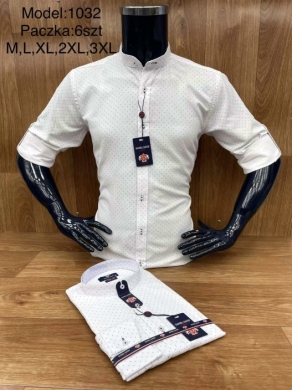 Koszule męskie na długi rękaw - Tureckie (M-3XL) TPA3585