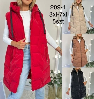 Kamizelka damska zimowa (3XL-7XL) NG2786