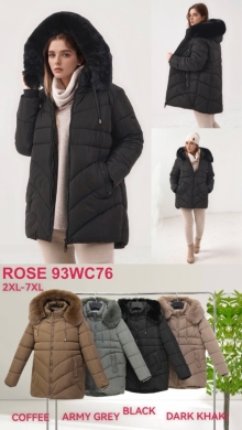 Kurtka damska zimowa (2XL-7XL) NG3116