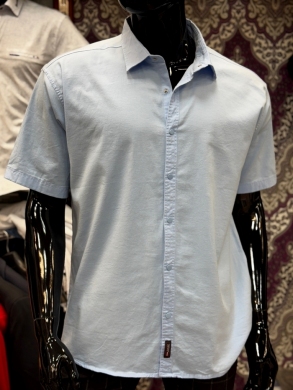 Koszule męskie na krótki rękaw REGULAR - Tureckie (2XL-6XL) DH14786