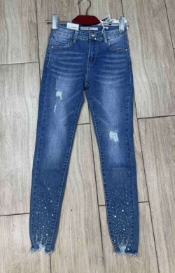 Spodnie jeansowe damskie (XS-XL) TP14647