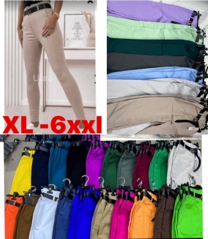 Spodnie materiałowe damskie (XL-6XL) TP8464
