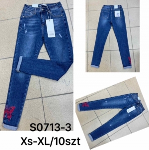 Spodnie jeansowe damskie (XS-XL) TP4200