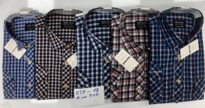 Koszule męskie na krótki rękaw (M-3XL) DH15073