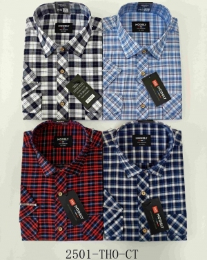 Koszule męskie na krótki rękaw (M-3XL) DH14530
