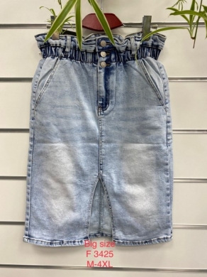 Spódnice damskie jeansowe (M-4XL) TP10393
