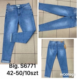 Spodnie jeansowe damskie (42-50) TP2344