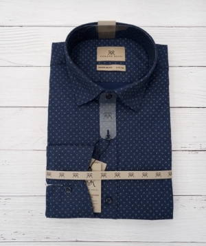 Koszule męskie na długi rękaw - Tureckie (L-4XL) DH16006
