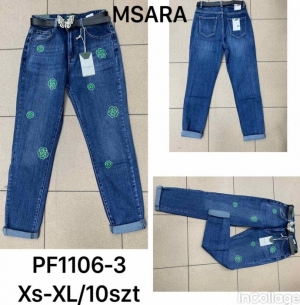 Spodnie jeansowe damskie (XS-XL) TP2403