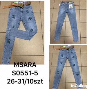 Spodnie jeansowe damskie (26-31) TP2423