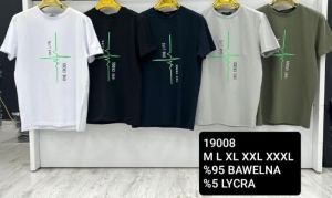 T-hirt męskie na krótki rękaw - Tureckie (M-3XL) DH13687