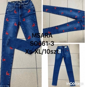 Spodnie jeansowe damskie (XS-XL) TP2358