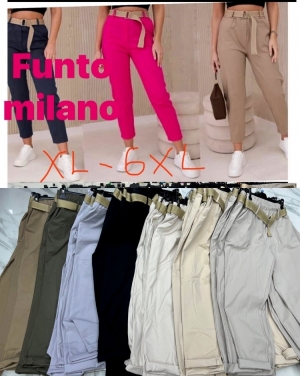 Spodnie materiałowe damskie (XL-6XL) TP8469