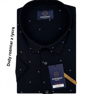 Koszule męskie krótki rękaw - Tureckie (3XL-6XL) DH19074