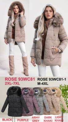 Kurtka damska zimowa (2XL-7XL) NG3124