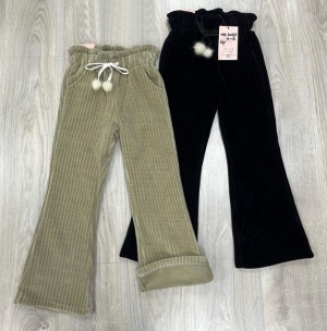 Spodnie materiałowe dziewczęce (4-12) DN17579