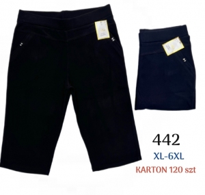 Rybaczki damskie materiałowe (XL-6XL) TP8921