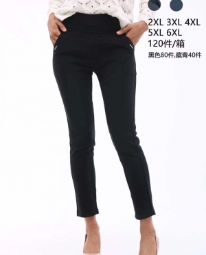 Spodnie materiałowe damskie (3XL-8XL) DH16278