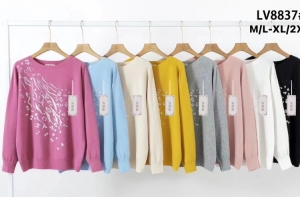 Sweter damski (M-2XL) DH2611