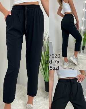 Spodnie materiałowe damskie (3XL-7XL) DH16249