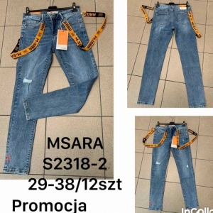 Spodnie jeansowe damskie (29-38) TP4083